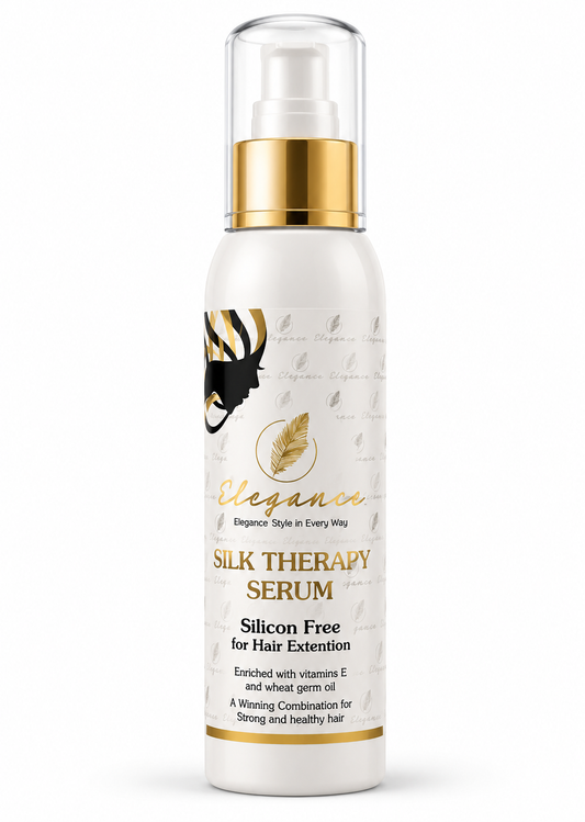סרום משי לשיער ללא סיליקון 150מ"ל Elegance Silk Therapy serum