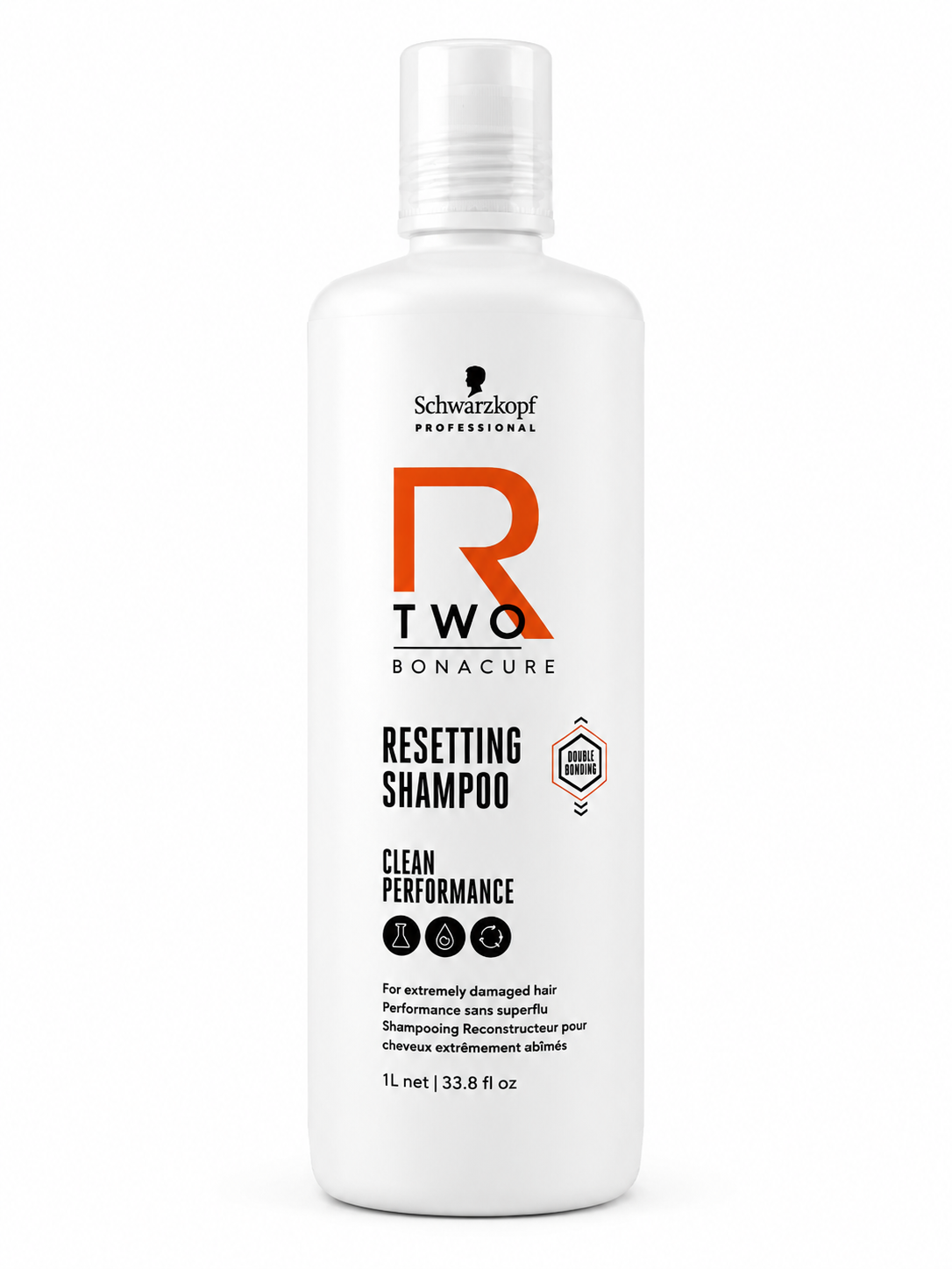 شامبو لترميم الشعر شديد التلف 1000 مل – Schwarzkopf R-TWO Resetting Shampoo