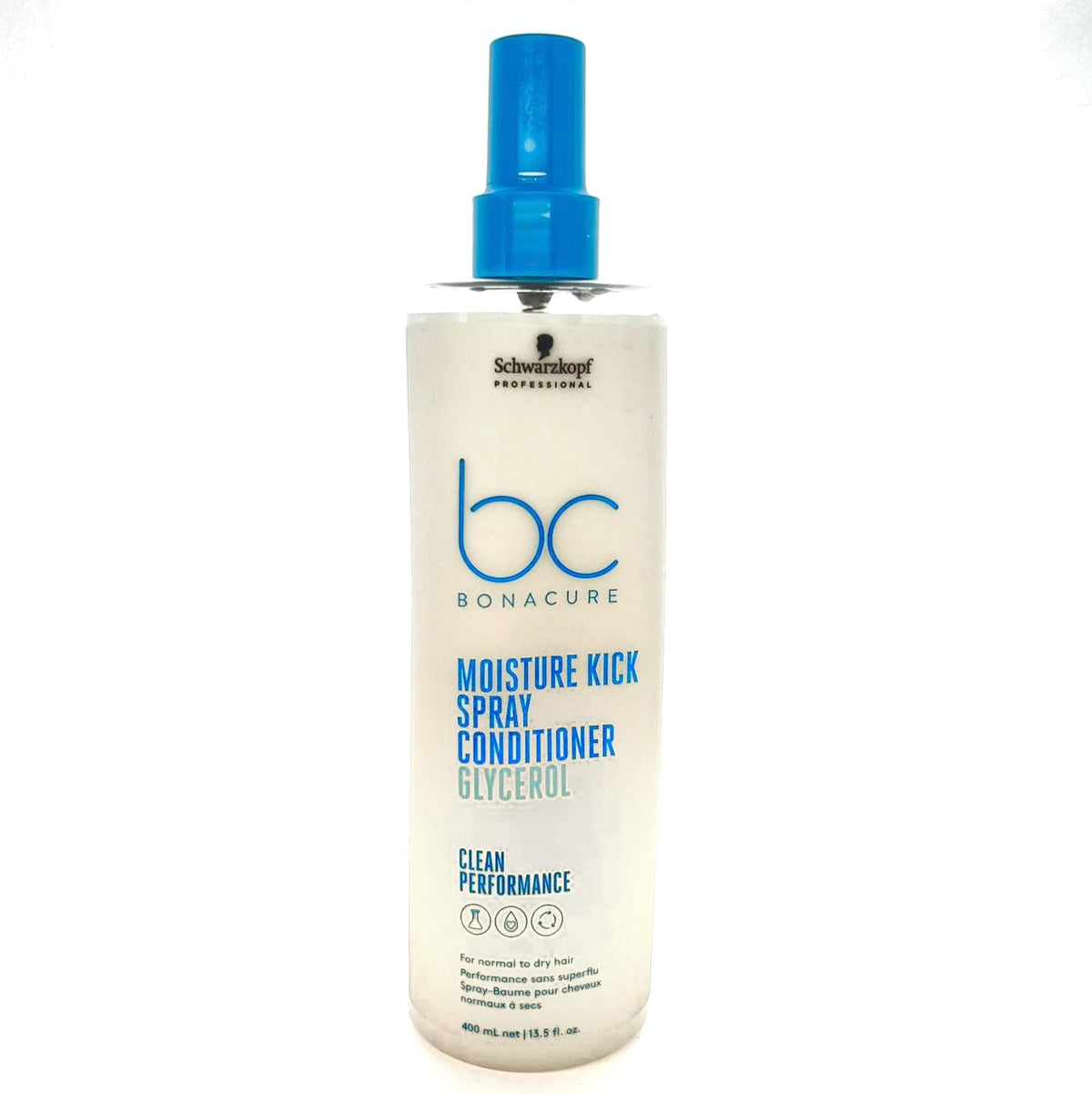 بخاخ بلسم للعناية بالشعر الجاف 400 مل – Schwarzkopf BC Moisture Kick Spray Conditioner Glycerol