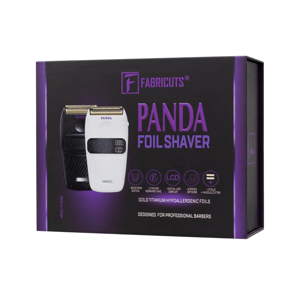 Fabricuts Panda FC-900S Shaver in black