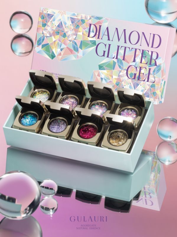 DIAMOND GLITTER GEL- GULAURI