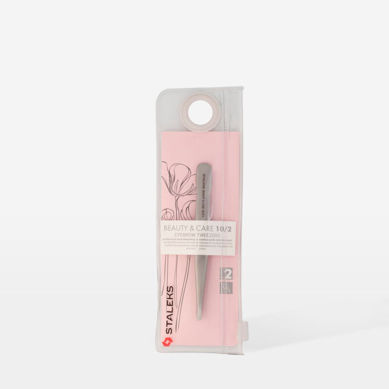 Eyebrow shaping tweezers – Staleks Beauty & Care 10 Type 2