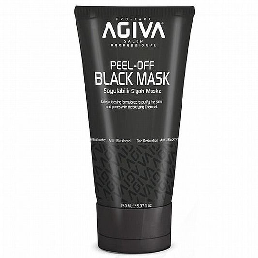 قناع الوجه الأسود من أجيڤا 150 مل Agiva Black Mask