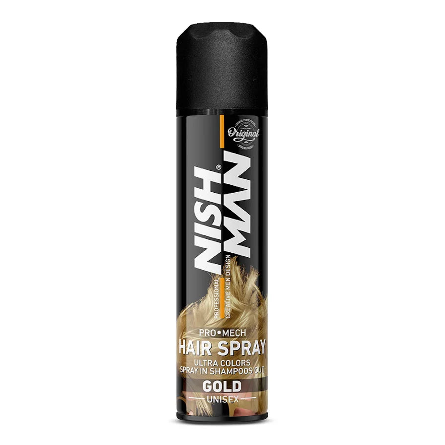 Nish Man – Gold Mechanical Hair Styling Spray