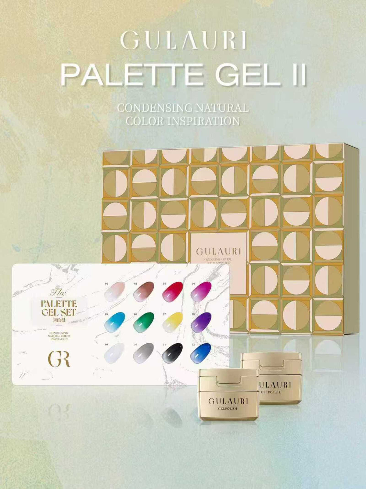 GEL SET - GULAURI PALETTE GEL II