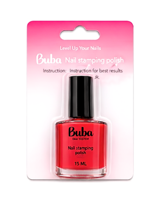 طلاء أختام أحمر 15 مل Buba