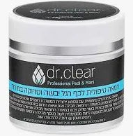חמאה טיפולית לכף רגל יבשה וסדוקה במיוחד 50 מ"ל Dr. clear