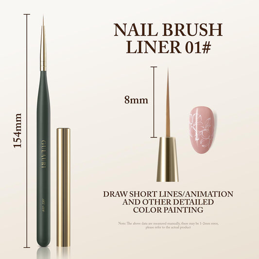 GULAURI-NAIL BRUSH #01