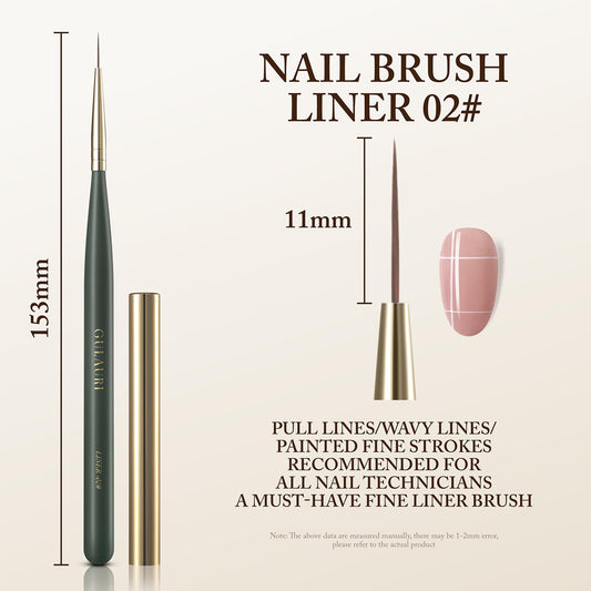GULAURI-NAIL BRUSH #02