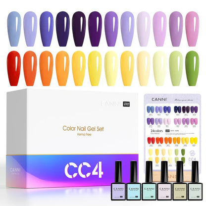 Canni Color Nail Gel Set CC4