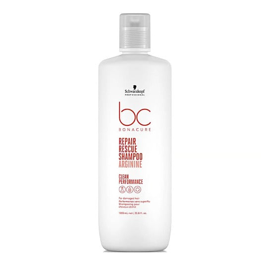 שמפו לשיער עבה ופגום עם ארגנין 1000 מ”ל – Schwarzkopf BC Repair Rescue Shampoo Arginine