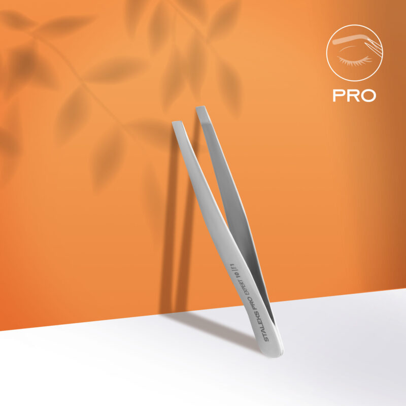 EXPERT 10 TYPE 1 Eyebrow Tweezers (Straight and Wide)