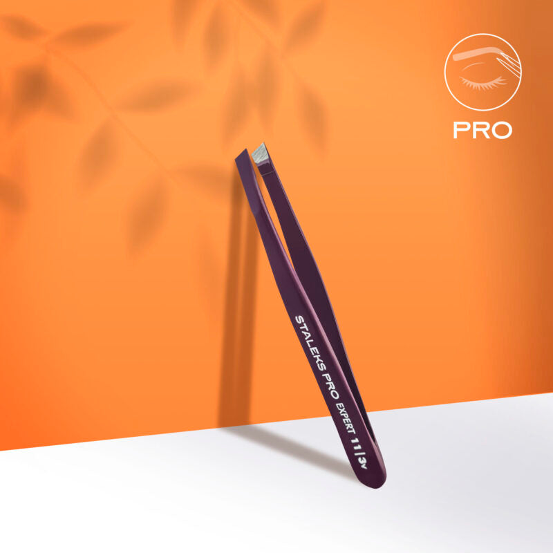 פינצטה לעיצוב לגבות – Staleks Pro LashBrow Expert 11 Type 4v