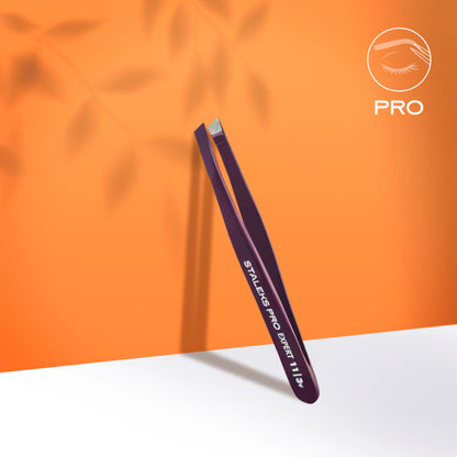 פינצטה לעיצוב לגבות – Staleks Pro LashBrow Expert 11 Type 4v