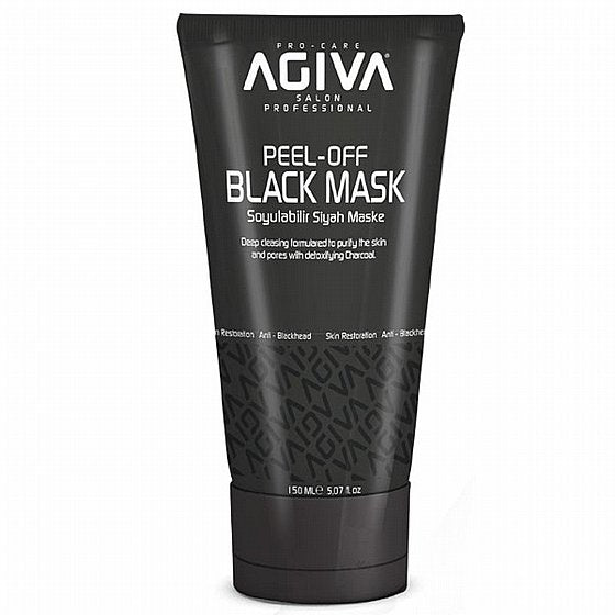 قناع الوجه الأسود من أجيڤا 150 مل Agiva Black Mask
