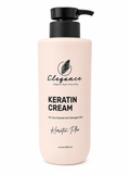 Elegance Keratin Cream for dry, damaged, and color-treated hair