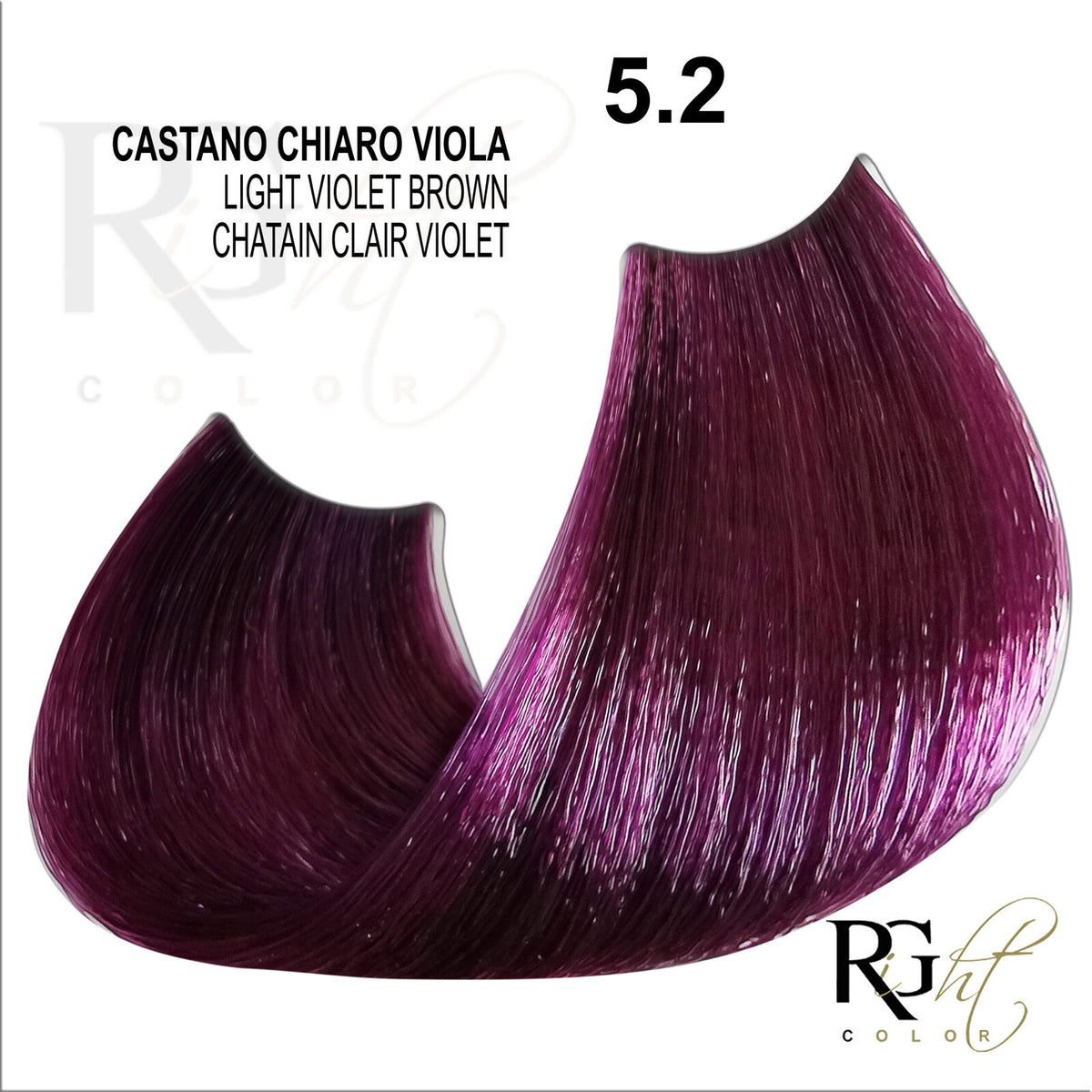 RG MILANO intense purple hair color series
