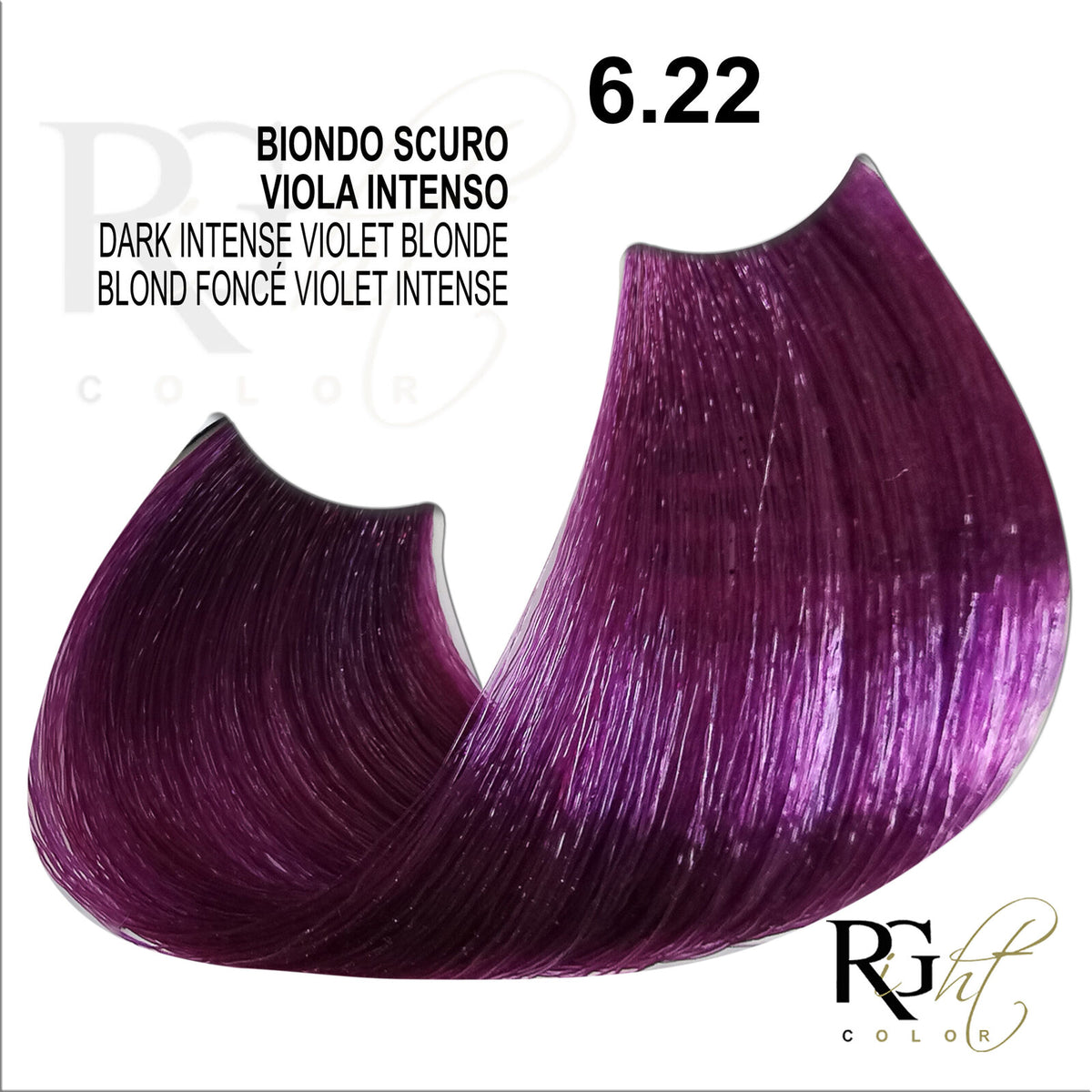 RG MILANO intense purple hair color series