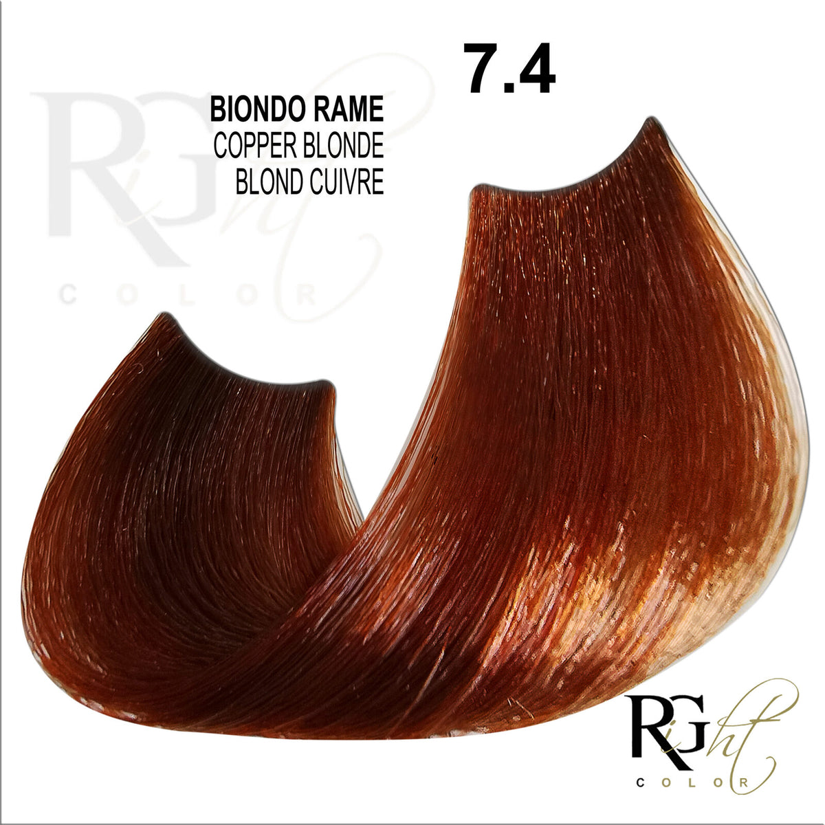 سلسلة ألوان الشعر النحاسية RG MILANO